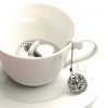 Iza Malczyk - Ornate tea ball infuser - Black