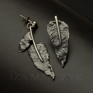 Zen Garden - Leaf Earrings Iza Malczyk