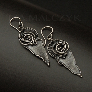 Zen Garden - Maple Bridge Earrings Iza Malczyk