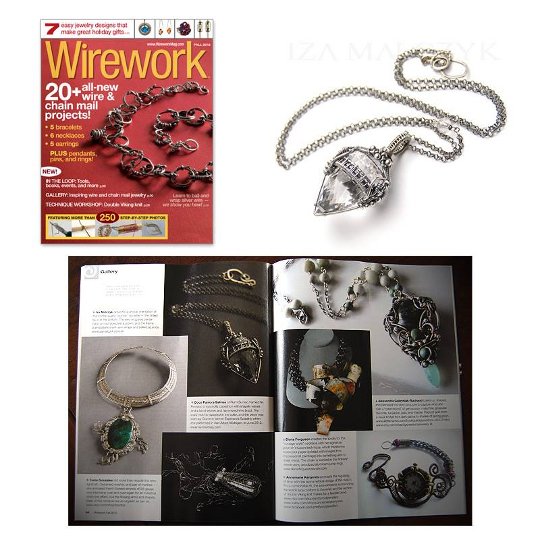 Bead&Button's Wirework magazine Iza Malczyk