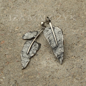 Zen Garden - Leaf Earrings Iza Malczyk