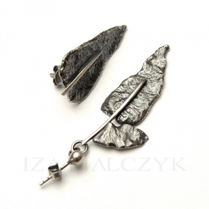 Zen Garden - Leaf Earrings Iza Malczyk