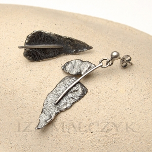 Zen Garden - Leaf Earrings Iza Malczyk