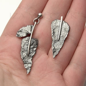 Zen Garden - Leaf Earrings Iza Malczyk