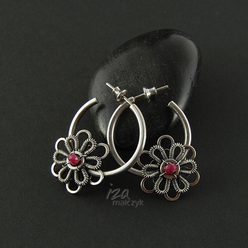 Flower Hoops