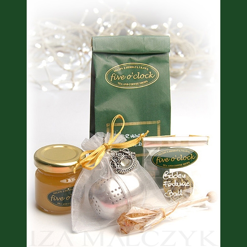 Ornate tea ball infuser - Yellow — 4 / 5