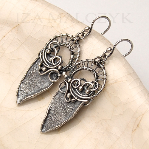 Zen Garden - Maple Bridge Earrings II